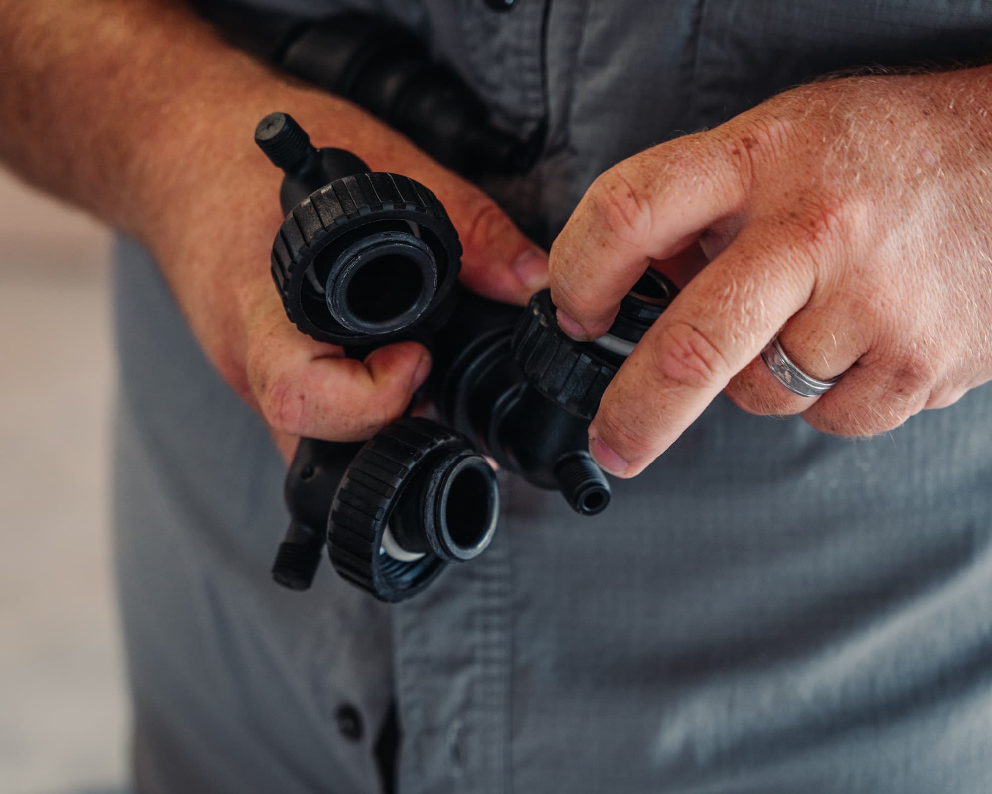 Water testing equipment