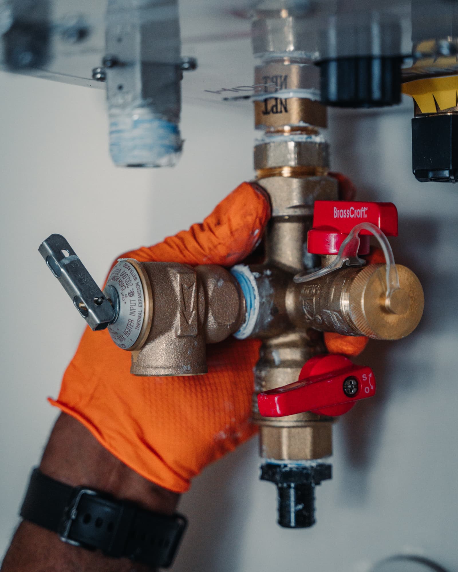 Rinnai tankless water heater installation