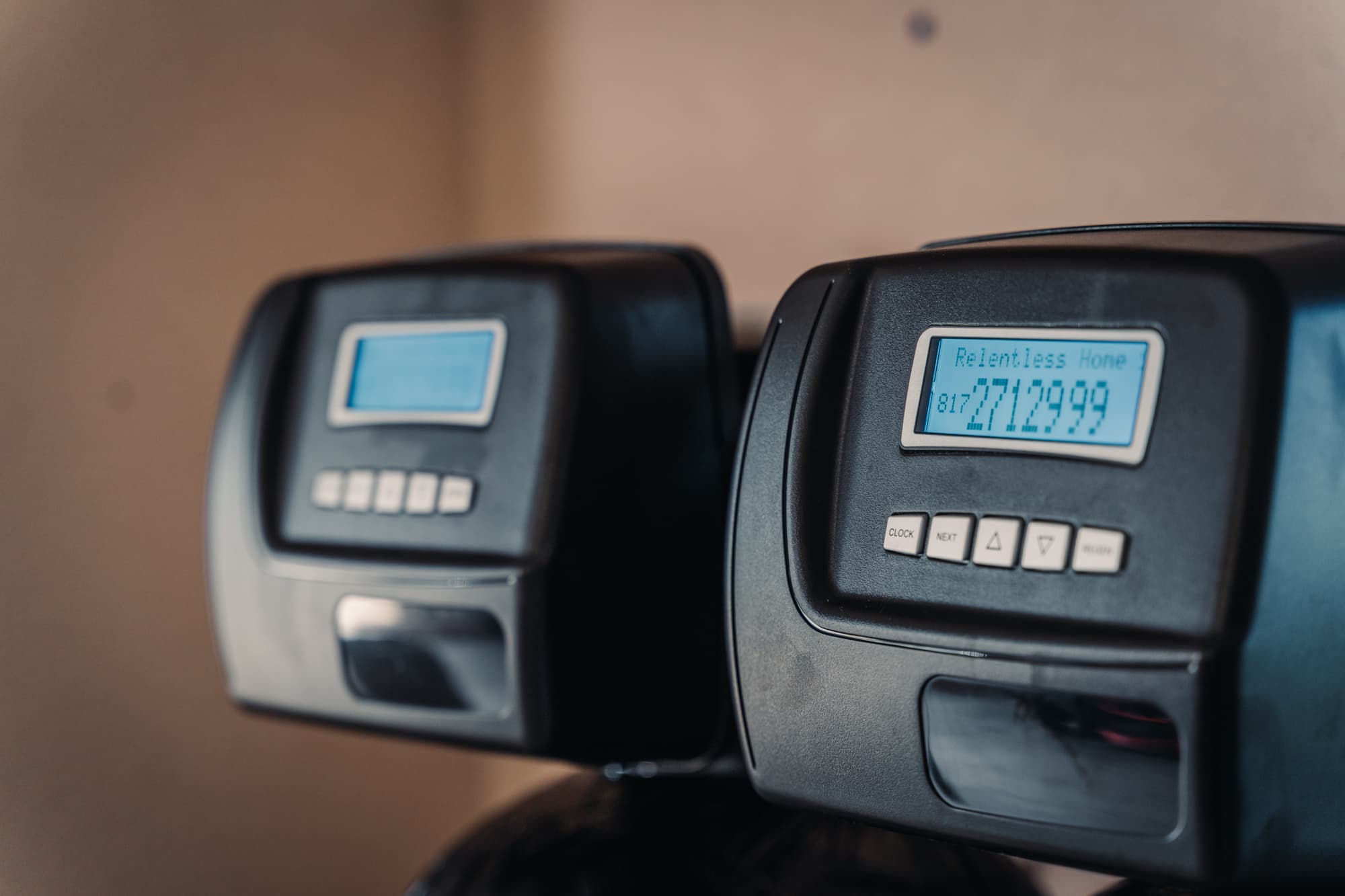 Water softener installation